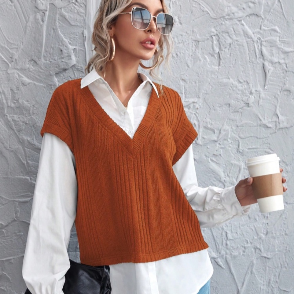 Ladies twofer top